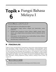 Bahasa merupakan salah satu unsur identitas nasional. Topik 1 Sejarah Perkembangan Bahasa Melayu Pdf Topik X 1 Sejarah Perkembangan Bahasa Melayu Hasil Pembelajaran Pada Akhir Topik Ini Anda Seharusnya Course Hero