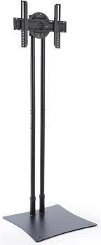 Amazon Com Tall Floor Tv Stand Fits 32 Quot 70 Quot Vesa Compatible Rotating Black Steel Electronics Tv Stand Flat Screen Signature Design Ashley
