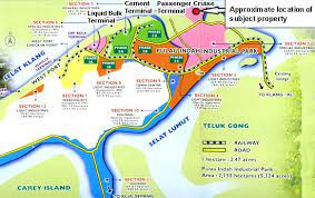 It is located on the south side of the jambatan sultan abdul halim mu'adzam shah expressway , and is developed about the same time as the completion of the bridge. West Port 38500sf