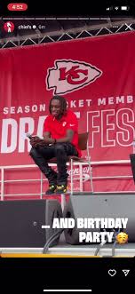 Chiefs welcome Xavier Worthy to chiefs kingdom and wish him happy birthday  in chief fashion #chiefskingdom #chiefsnation #nfldraft #fyp #football  #nfl@Chiefs