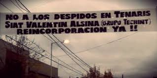 Todos adentro!". Despidos en la fábrica Siat de Valentín Alsina | Marcha