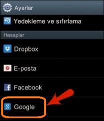 .genelde iki durum meydana gelir; Samsung J7 Prime Google Durduruldu Hatasi