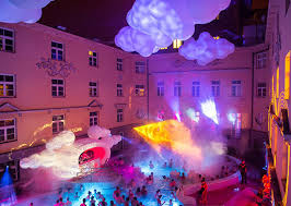 Rogue R2 Spot Splashes Light At Pool Party In Budapest Chauvet Professional