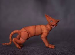 Sphinx 4 Cm Fantasy Art Dolls Cat Doll Sphinx