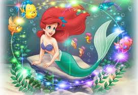 The Little Mermaid Wwallpaper Mural Ariel Wallpaper Mermaid Wallpapers Disney Princess Wallpaper
