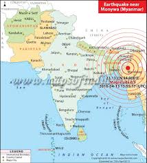 Maybe you would like to learn more about one of these? Myanmar Earthquake Map Area Affected By Earthquake In Myanmar