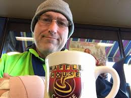 Waffle House breakfast experience in Tulsa