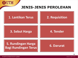 Cadangan menaiktaraf audio visual dan stage lighting system di auditorium perdana, jabatan perdana menteri, putrajaya. Polisi Dan Tatacara Perolehan Kerja Utm Ppt Download