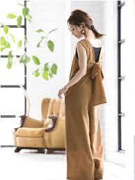 田中亜希子 titivateのつなぎ オールインワンを使ったコーディネート wear