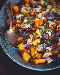 Roasted Butternut Squash And Red Onion With Tahini Recipe Healthy Recipes Whole Food Recipes Food