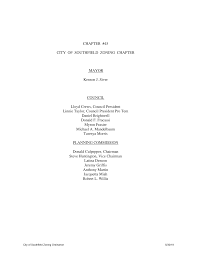 Https Www Cityofsouthfield Com Sites Default Files 2019 07 Zoning Ordinance 1 Pdf