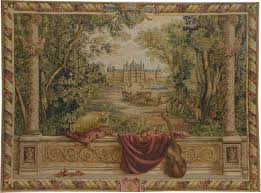 Everything about tapestries, the thick textile fabrics traditionally used as wall hangings or furniture coverings. The Royal Palace Tapestry Chateaux Tapestries