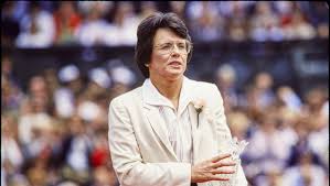 Awarded the presidential medal of freedom from president obama. Billie Jean King