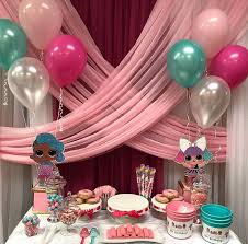 Lol Surprise Dolls Birthday Party Birthday Surprise Party Suprise Birthday Party Birthday Party Decorations