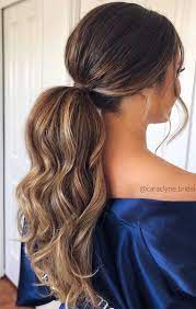 Sweeping strands away from the face but letting lengths hang free gives a youthful yet polished effect. These Ponytail Hairstyles Will Take Your Hairstyle To The Next Level