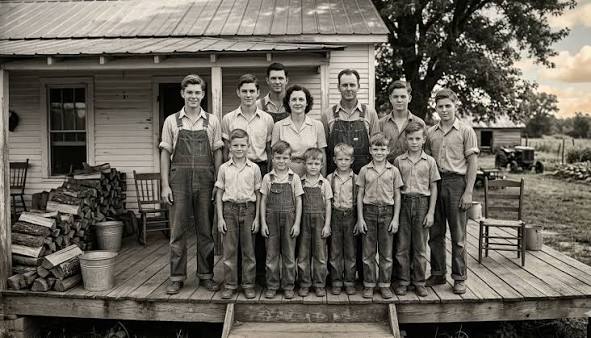 Raising thirteen boys in 1950s Tennessee