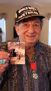 Today I had the pleasure to meet a World War II veteran named Irving Locker  at his home in The Villages, Florida. Irving was born