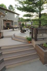 White to specify color put the following code after the part number white (09) Azek Harvest Collection In Brownstone With Sedona Accents With Premier Rail In Kona Patio Deck Designs Decks Backyard Deck Designs Backyard