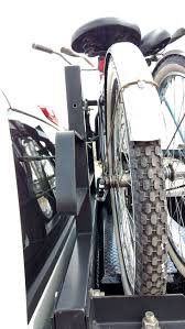 Bike on pin box mounted bike rack (including pin box cover/shroud). Bike Over Truck Bed With 5ver Fifth Wheel Escapees Discussion Forum