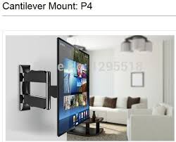Nb P4 Mount Fit 32 47 Flat Panel Led Lcd Tv Monitor Screen Tv Plasma In Flat Screen Tv Tv Lift In Tv Mount From Tv Wall Wall Mounted Tv Livingroom Layout