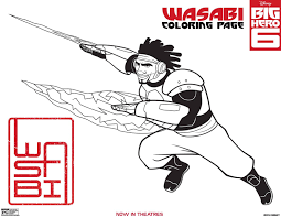 Teach your child how to identify colors and numbers and stay within the lines. Big Hero 6 Coloring Pages Activity Sheets And Printables