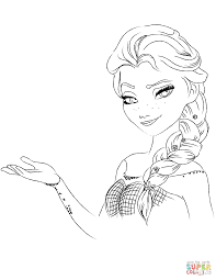 Elsa From The Frozen Coloring Page Free Printable Coloring Pages Frozen Coloring Pages Elsa Coloring Pages Frozen Coloring