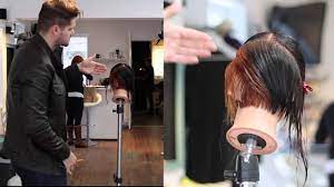Step 9 14 Steps To Becoming A Better Haircutter Cross Checking Is Important Youtube Face Shape Hairstyles Contouring And Highlighting How To Become