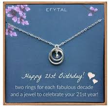 These unique 21st birthday gifts for her is sure to bring a sweet smile on your darling 21 years old lady. Best 21st Birthday Gifts For Her 2020 From Jewellery To Gadget Gifts