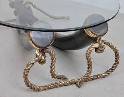 Glass top coffee table with brass frame. 1 Of 2 Huge Bronze And Brass Elephant Tusk Coffee Table By Italo Valenti Lomomomo