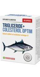 Cei mai multi oameni apeleaza la medicamente. Trigliceride Si Colesterol Optim Parapharm 30 Capsule Scaderea Colesterolului Pcfarm Ro