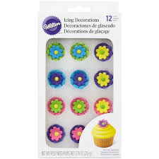 The third walmart had a working printer but the lady i talked to wasn't that knowlegeable. Buy The Wilton Icing Decorations Bright Flower Candy At Michaels
