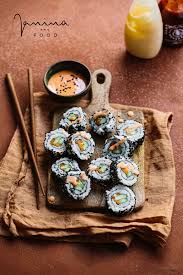Vegetarisches Sushi Janina And Food Rezept Vegetarisches Sushi Sushi Sosse Selber Machen
