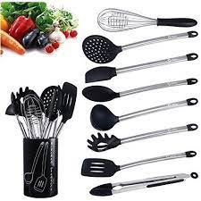 ustensiles de cuisine 9 pieces ustensiles de cuisine en silicone set de cuisine en silicone et ustensile cuisine ustensiles de cuisine en silicone ustensile
