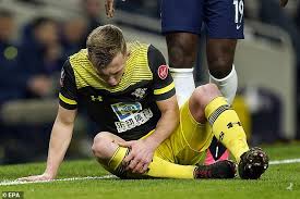 Er war im englischen finale von porto nach. Shane Long Reacts To Southampton Team Mates James Ward Prowse Injury During Fa Cup Clash Daily Mail Online