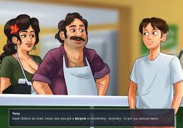 Summertime saga indonesia adalah game simulasi kencan atau kehidupan dimana kamu akan diberikan pilihan berupa dialog dimana pilihan. Summertime