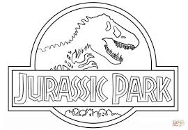 He has this signature blue colored line. Jurassic World Coloring Pages Learny Kids