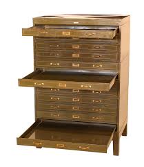 Antique solid oak file cabinet. Vintage Army Green Steel Flat File Map And Blueprint Cabinet By Globe Wernicke At 1stdibs