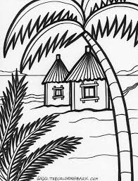 Island Coloring 6 Jpg 1 000 1 315 Pixels House Colouring Pages Beach Coloring Pages Coloring Pages