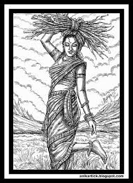 Tamil Art Tamil Drawings Tamil Traditional Art Tamil Village Art Tamil Heritage Art Tamil Drawings Tamil Traditional Drawing Tamil Girls Tamil Ladies Tamil Wome Pencil Drawing Images Indian Art Paintings Dark Art Drawings