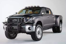 We all know what possibilities those vehicles can give so we can just wait for new up comings. Toyota Tundra Diesel Dually Project Truck