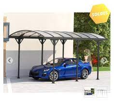 Carport Voiture Protector 15m 5 05 X 3 X 2 3 M Pas Cher Soldes Carport Manomano Iziva Com Carport Outdoor Cover Sol 72 Outdoor