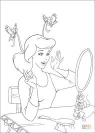 Birds Help Cinderella To Make Her Ribbon Super Coloring Cinderella Coloring Pages Disney Princess Coloring Pages Disney Coloring Pages Girls are going to love coloring these super cute and simple disney princess alphabet coloring pages.