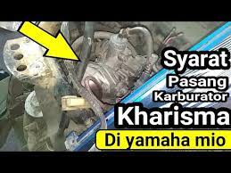 Pnp alias tinggal plek, jelas gina yang doyan balap ini. Pasang Karburator Kharisma Di Mio Obat Karburator Mio Eror Youtube