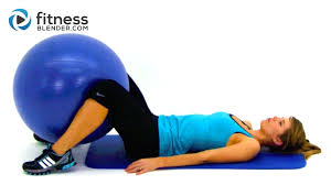 Total Body Exercise Ball Workout Video Express 10 Minute Physioball Workout Routine