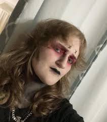 No goth scene in North AL so I'm rocking my makeup to the hardcore events :  r/GothStyle