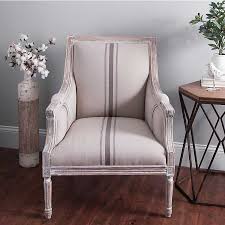 Mckenna Tan Stripe Accent Chair From Kirkland S Stripe Accent Chair Accent Chairs For Living Room Accent Chairs