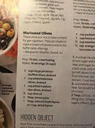 Prices are per person, per item. Marinated Olives In 2021 Marinated Olives Appetizer Recipes Taste Of Home