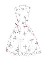 How To Draw A Floral Print I Draw Fashion Dress Design Drawing Floral Prints Fashion