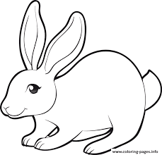 Full size free printable easter coloring pages. Easter Cute Bunny Coloring Pages Printable
