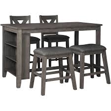 Caitbrook 5 Piece Counter Height Dining Set In 2020 Counter Height Dining Sets Counter Height Dining Table Counter Height Dining Room Tables